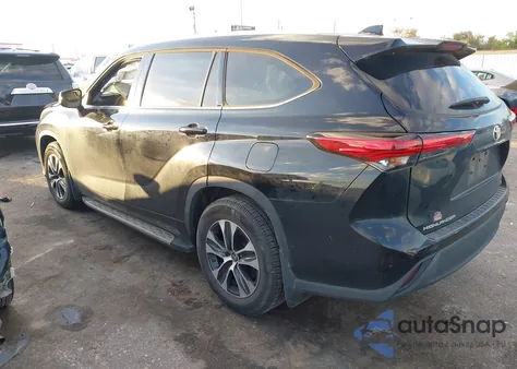 2022 Toyota Highlander Xle from USA, damaged, VIN 5TDGZRAH8NS122719
